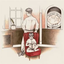 Album cover for Morning Thoughts by Agent Blå