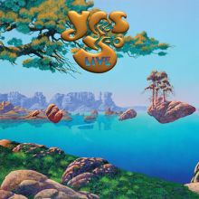 Album cover for 50 Live by Yes