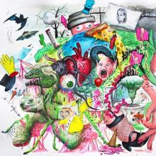 Album cover for Braindrops by Tropical Fuck Storm