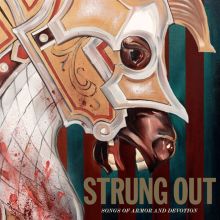 Album cover for Songs of Armor and Devotion by Strung Out