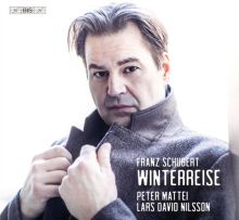 Album cover for Franz Schubert: Winterreise by Peter Mattei / Lars David Nilsson