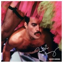 Album cover for Never Boring by Freddie Mercury