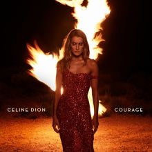 Album cover for Courage by Céline Dion