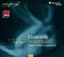 Album cover for Gesualdo: Madrigali, Libri Terzo & Quarto by Les Arts Florissants / Paul Agnew