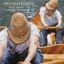 Album cover for French Duets by Paul Lewis / Steven Osborne