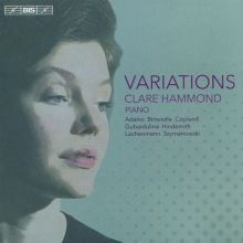 Album cover for Variations by Clare Hammond