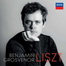 Album cover for Liszt by Benjamin Grosvenor