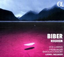 Album cover for Biber: Requiem by Lionel Meunier / Freiburger BarockConsort / Vox Luminis