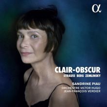 Album cover for Clair-Obscur: Strauss, Berg, Zemlinsky by Sandrine Piau