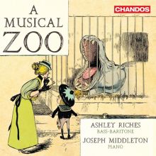 Album cover for A Musical Zoo by Ashley Riches / Joseph Middleton