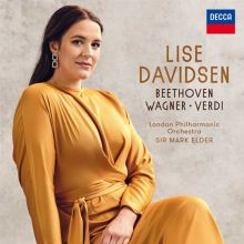 Album cover for Beethoven, Wagner, Verdi by Lise Davidsen