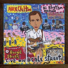 Album cover for Boogie Shoes: Live on Beale Street by Alex Chilton / Hi Rhythm Section