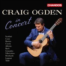 Album cover for Craig Ogden in Concert by Craig Ogden