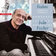 Album cover for Brahms: Symphony No. 3; Serenade No. 2 by Iván Fischer / Budapest Festival Orchestra