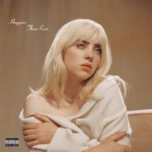 Album cover for Happier Than Ever by Billie Eilish
