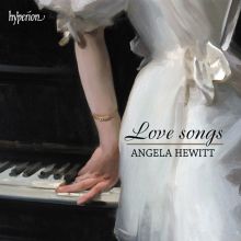 Album cover for Love Songs by Angela Hewitt