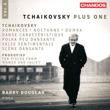 Album cover for Tchaikovsky Plus One, Vol. 3 by Barry Douglas