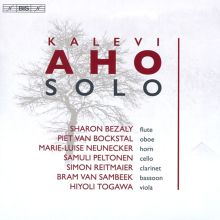 Album cover for Kalevi Aho: Solo, Vol. 1 by Various Artists