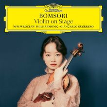 Album cover for Violin on Stage by Bomsori Kim / Giancarlo Guerrero / Wroclaw Philharmonic Orchestra