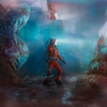 Album cover for Deep Blue View by Jim Noir