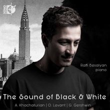 Album cover for The Sound of Black & White by Raffi Besalyan