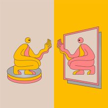 Album cover for Mirrors by DJ Seinfeld