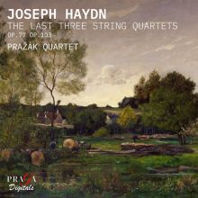 Album cover for Joseph Haydn: The Last Three String Quartets Op. 77, Op. 103 by Pražák Quartet