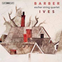 Album cover for Barber & Ives by Escher String Quartet