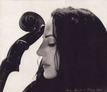 Album cover for Maya Beiser x Philip Glass by Maya Beiser