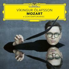 Album cover for Mozart & Contemporaries by Víkingur Ólafsson