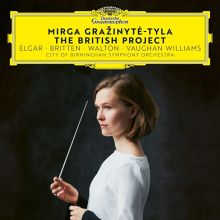 Album cover for The British Project: Elgar, Britten, Walton, Vaughan Williams by Mirga Gražinytė-Tyla / City of Birmingham Symphony Orchestra