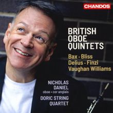 Album cover for British Oboe Quintets: Bax, Bliss, Delius, Finzi, Vaughan Williams by Nicholas Daniel / Doric String Quartet