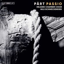 Album cover for Pärt: Passio by Helsinki Chamber Choir / Nils Schweckendiek