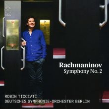 Album cover for Rachmaninov: Symphony No. 2 by Robin Ticciati / Deutsches Symphonie-Orchester Berlin