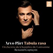 Album cover for Arvo Pärt: Tabula Rasa by Renaud Capuçon / Lausanne Chamber Orchestra