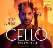 Album cover for Cello Unlimited by Kian Soltani