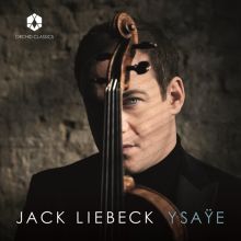 Album cover for Ysaÿe by Jack Liebeck