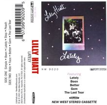 Album cover for Lately by Lilly Hiatt