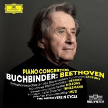 Album cover for Buchbinder: Beethoven Piano Concertos by Rudolf Buchbinder
