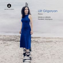 Album cover for Frederic Mompou: Música callada by Lilit Grigoryan