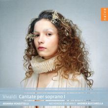 Album cover for Vivaldi: Cantate per Soprano I by Arianna Vendittelli / Abchordis Ensemble / Andrea Buccarella
