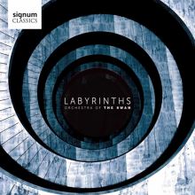 Album cover for Labyrinths by Orchestra of the Swan / Daniele Rosina