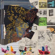 Album cover for Time Skiffs by Animal Collective