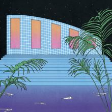 Album cover for Interior by Teen Daze