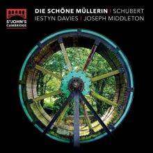 Album cover for Schubert: Die schöne Müllerin by Iestyn Davies / Joseph Middleton
