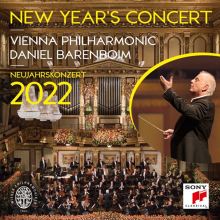 Album cover for Neujahrskonzert 2022 / New Year's Concert 2022 by Daniel Barenboim / Wiener Philharmoniker