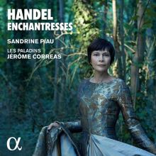 Album cover for Handel: Enchantresses by Sandrine Piau / Jérôme Correas