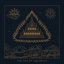 Album cover for The Age of Aquarius by Kees Berkers / Yves Lennertz / YĪN YĪN