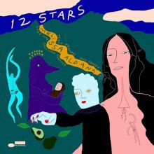 Album cover for 12 Stars by Melissa Aldana