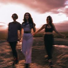 Album cover for Running with the Hurricane by Camp Cope
